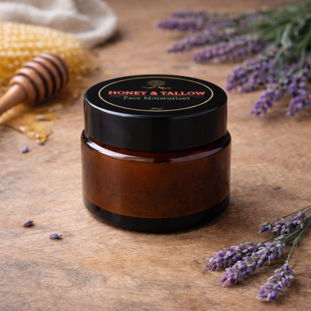 Honey Lavender Tallow Face Balm